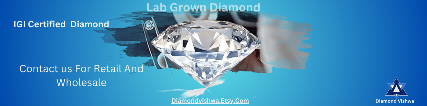 Round Brilliant Cut Lab Grown Diamond | Eco friendly Lab Grown Diamond