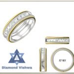 Custom Order for Moissanite diamond, 10k white Gold - 10k Gold