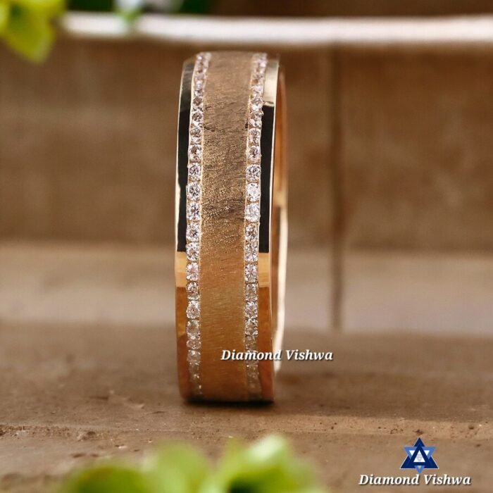 Lab Grown Diamond Men’s Wedding Band | 14K Gold | 0.68 TW - Image 3