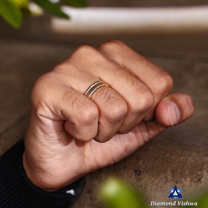 Lab Grown Diamond Men’s Wedding Band | 14K Gold | 0.68 TW - Image 7