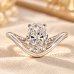 IGI Certified 1.50Ct Oval Lab Diamond Solitaire Engagement Ring, Conflict Free Wedding Band, Bridesmaid Gifts